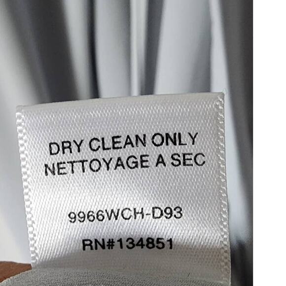 WAYF Jamie Ruffle Wrap Gown Dress Ocean Mist Blue Medium NWOT - Picture 7 of 11